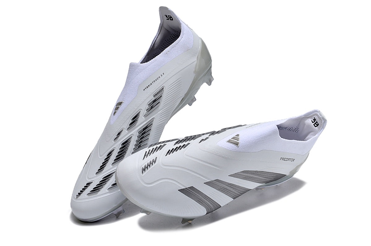Adidas predator Gray and White