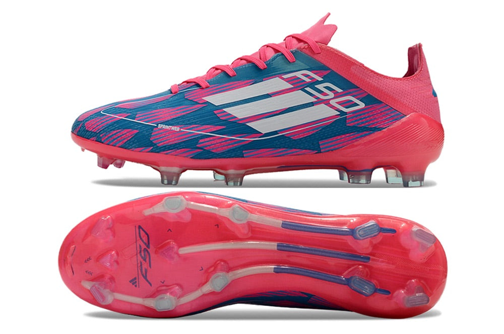 Adidas f50 pienk en blou