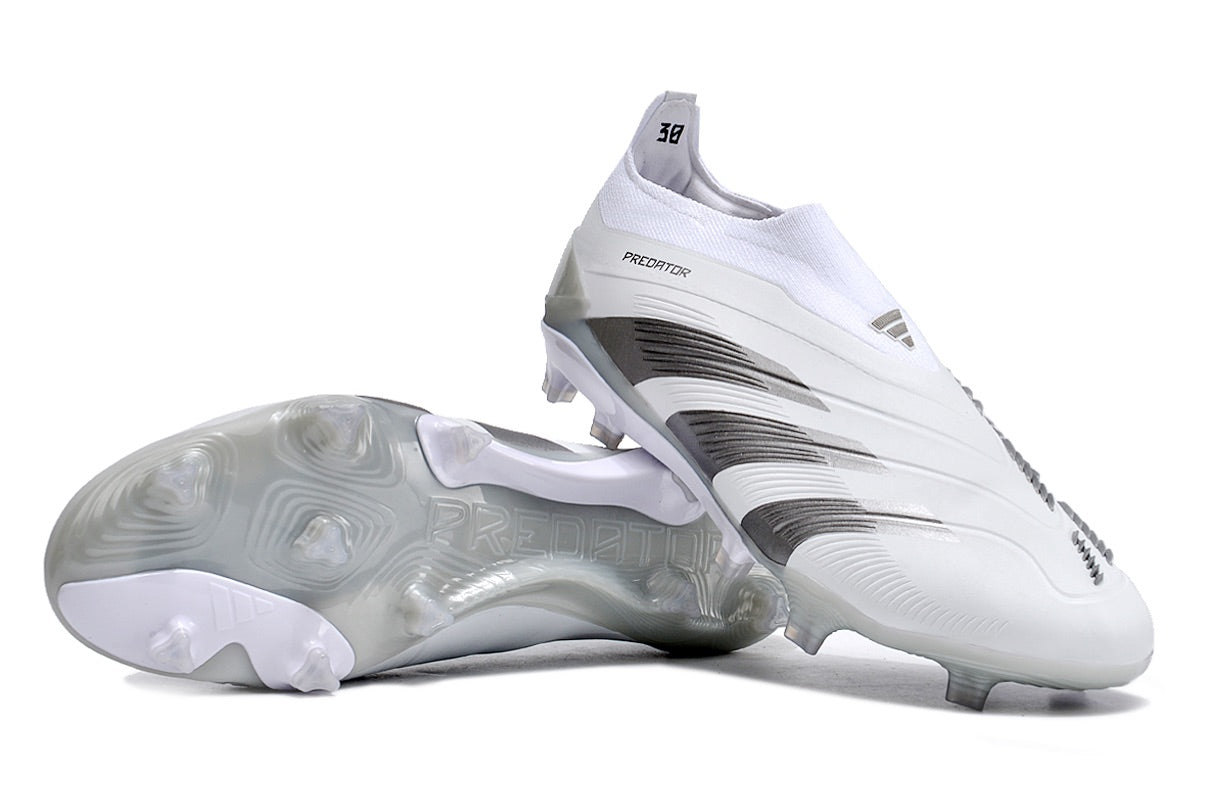Adidas predator Gray and White