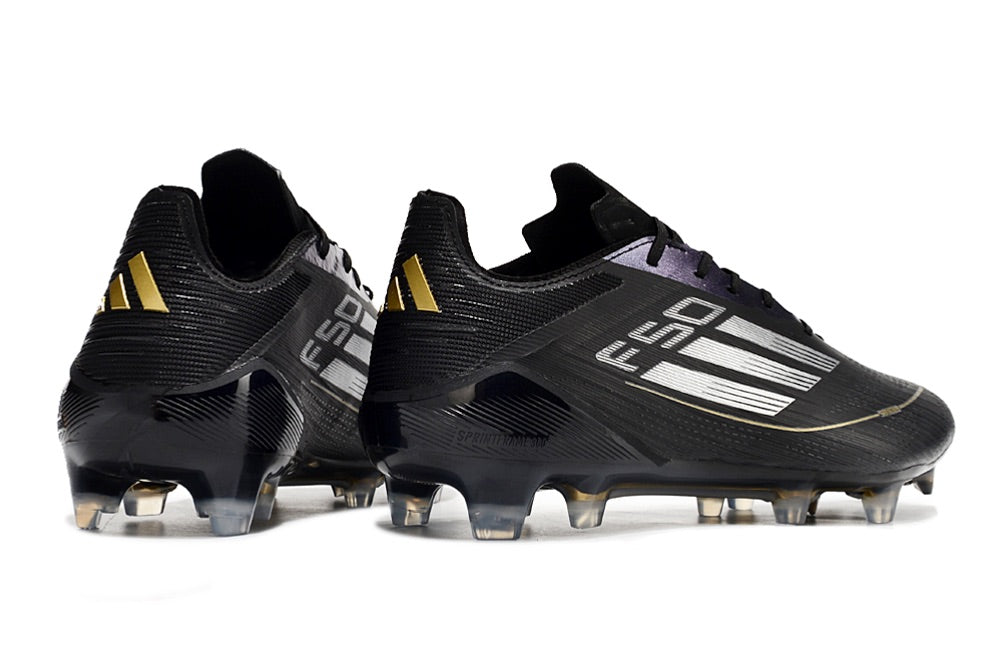 Adidas f50 Black and Gold